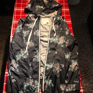 Floral Windbreaker